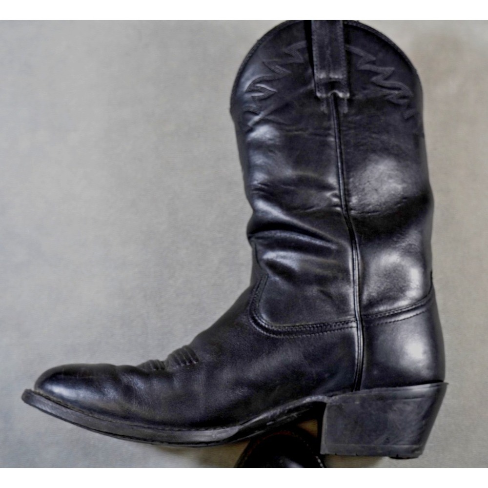 Ariat Mens Sz 11D Heritage Sedona 34601 Western Leather Black Cowboy Boots - Picture 2 of 8